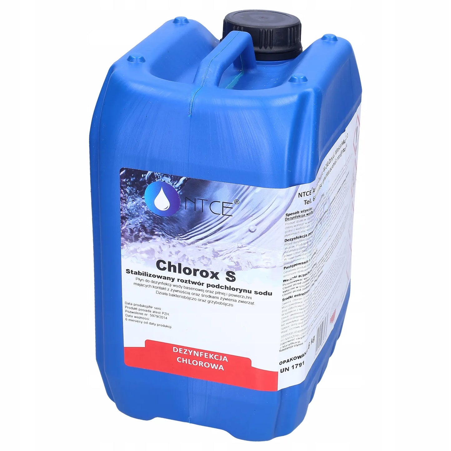 PODCHLORYN SODU STABILIZOWA5Y - Chlorox S